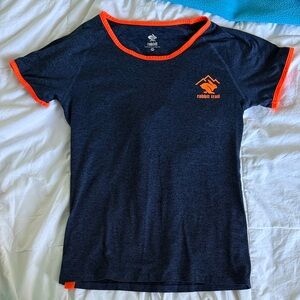 Rabbit Trail Navy and Orange EZ Shirt